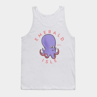 Emerald Isle, NC Summertime Vacationing Octopus Tank Top